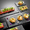 Platos de pizarra desechable